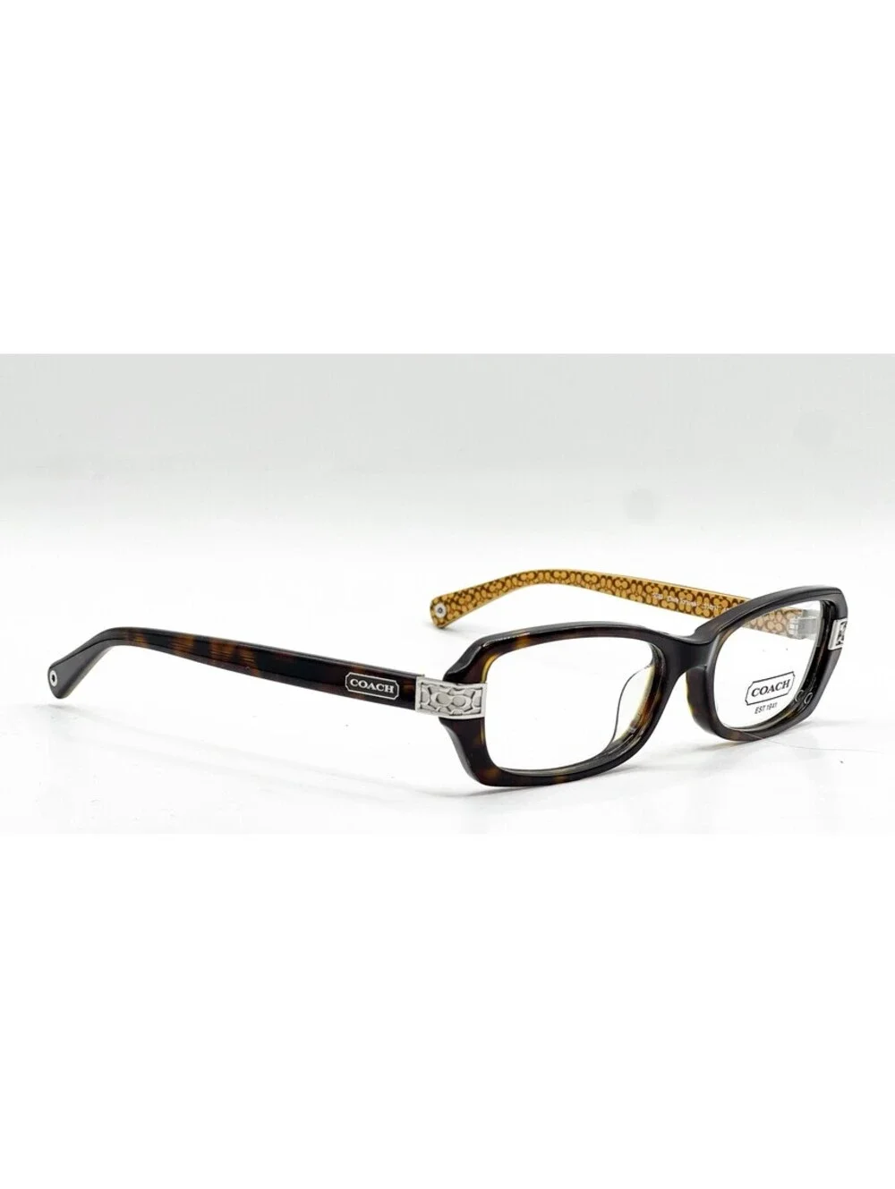 Coach HC 6005A 5033 Dark Tortoise Full Rim Authentic Eyeglass Frames 53-17-135